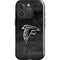 NFL Atlanta Falcons Black & White iPhone 16 Pro Magsafe Impact Case
