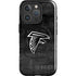 NFL Atlanta Falcons Black & White iPhone 16 Pro Magsafe Impact Case