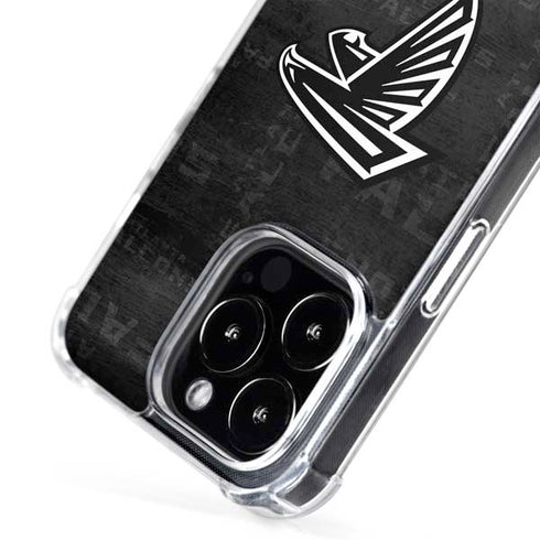 NFL Atlanta Falcons Black & White iPhone 16 Pro Max MagSafe Case