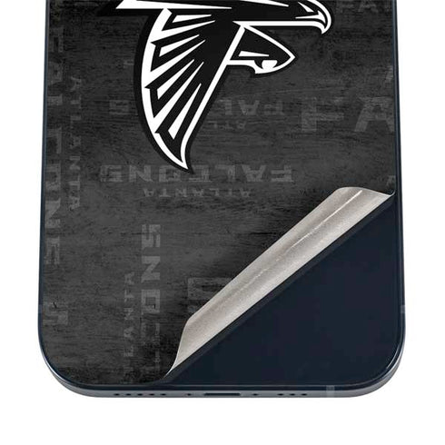 NFL Atlanta Falcons Black & White iPhone 16 Skin