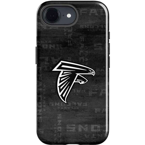 NFL Atlanta Falcons Black & White iPhone 16e Impact Case