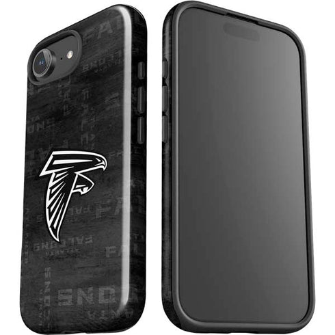 NFL Atlanta Falcons Black & White iPhone 16e Impact Case