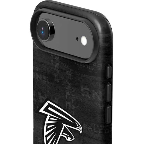 NFL Atlanta Falcons Black & White iPhone 17 Air Impact Case