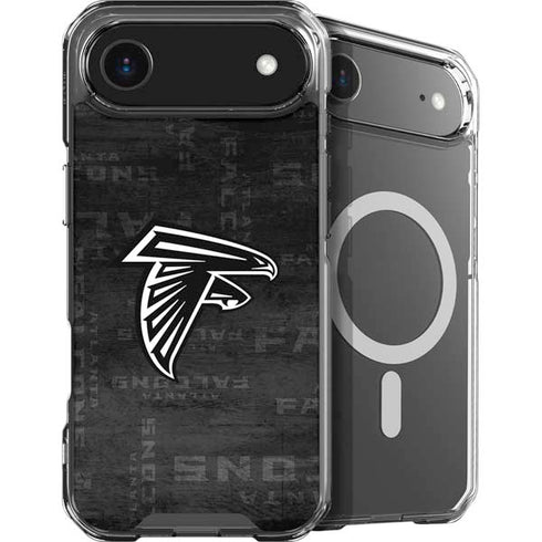 NFL Atlanta Falcons Black & White iPhone 17 Air MagSafe Case