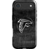 NFL Atlanta Falcons Black & White iPhone 17 Air Magsafe Impact Case