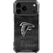 NFL Atlanta Falcons Black & White iPhone 17 Pro Max Clear Case