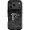 NFL Atlanta Falcons Black & White iPhone 17 Pro Max Impact Case