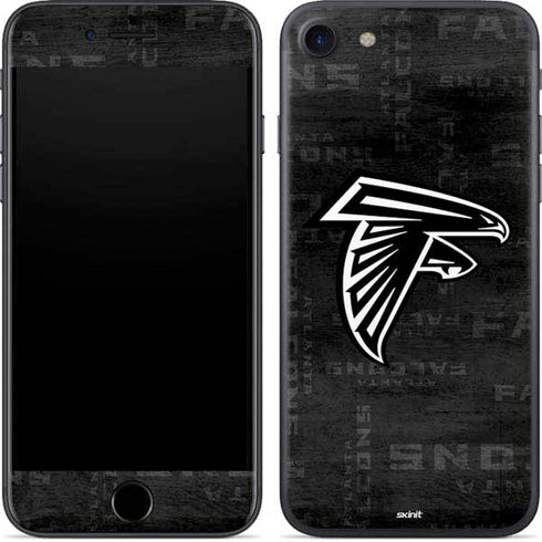 NFL Atlanta Falcons Black & White iPhone 8 Skin