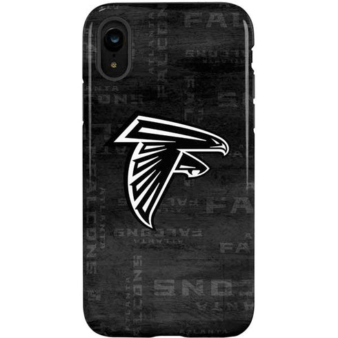 NFL Atlanta Falcons Black & White iPhone XR Pro Case