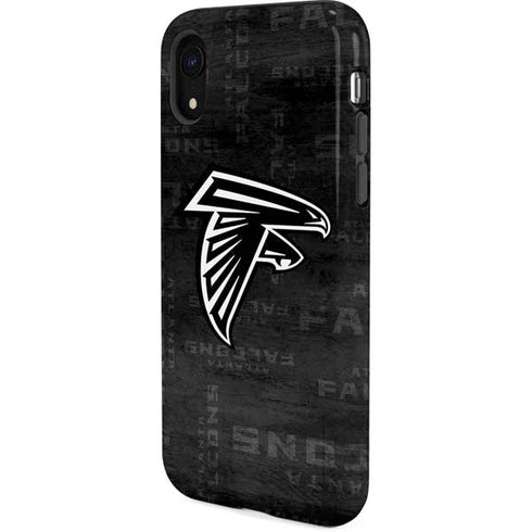 NFL Atlanta Falcons Black & White iPhone XR Pro Case