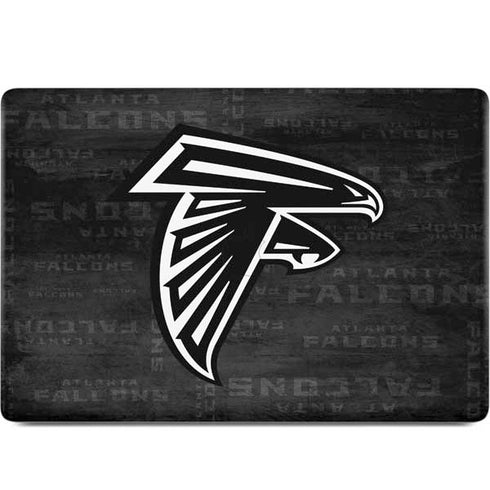 NFL Atlanta Falcons Black & White MacBook Skins