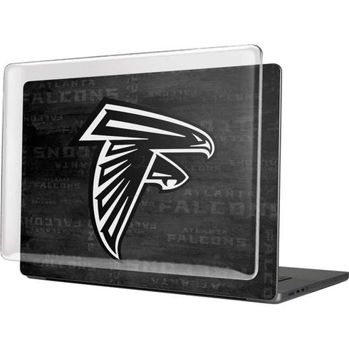 NFL Atlanta Falcons Black & White MacBook Cases