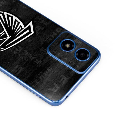 NFL Atlanta Falcons Black & White Moto G Play 4G (2024) Skin