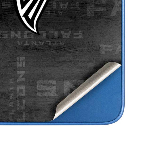 NFL Atlanta Falcons Black & White Moto G Play 4G (2024) Skin