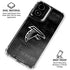 NFL Atlanta Falcons Black & White Moto G Power 5G (2024) Clear Case