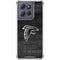 NFL Atlanta Falcons Black & White Moto G Stylus 5G (2025) Clear Case