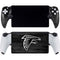 NFL Atlanta Falcons Black & White PlayStation Portal Remote Player Skin