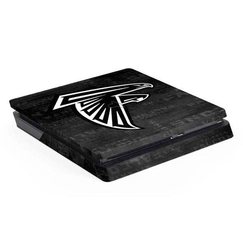 NFL Atlanta Falcons Black & White PlayStation PS4 Skins