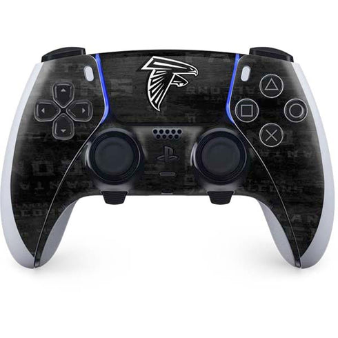 NFL Atlanta Falcons Black & White PlayStation PS5 Skins