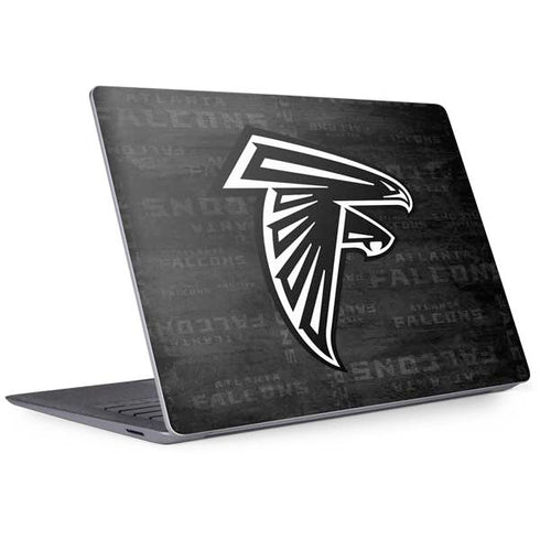 NFL Atlanta Falcons Black & White Surface Laptop 3 13.5in Skin