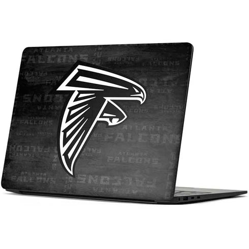NFL Atlanta Falcons Black & White Surface Laptop 7 13.8in Skin