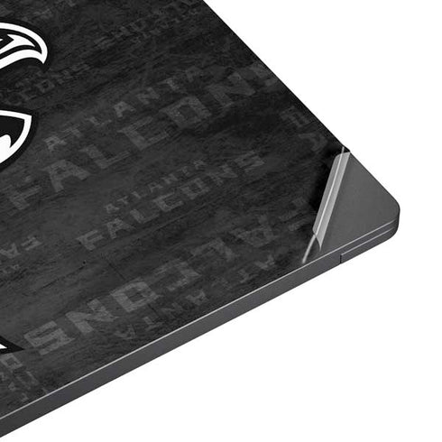 NFL Atlanta Falcons Black & White Surface Laptop 7 15in Skin