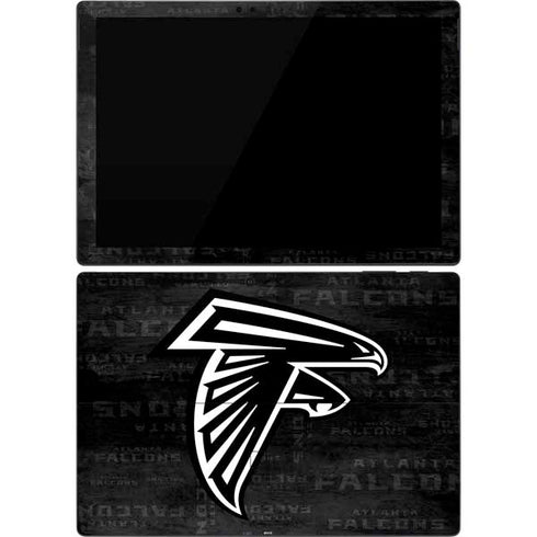 NFL Atlanta Falcons Black & White Surface Pro 7 Skin