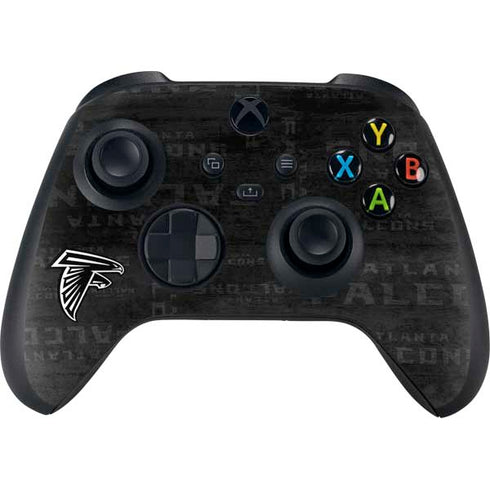 NFL Atlanta Falcons Black & White Xbox Series X Bundle Skin