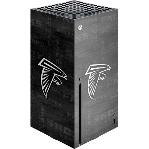 NFL Atlanta Falcons Black & White Xbox Series X Skins