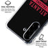 NFL Atlanta Falcons Black Performance Series Galaxy A36 5G Clear Case