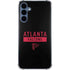 NFL Atlanta Falcons Black Performance Series Galaxy A55 5G Clear Case