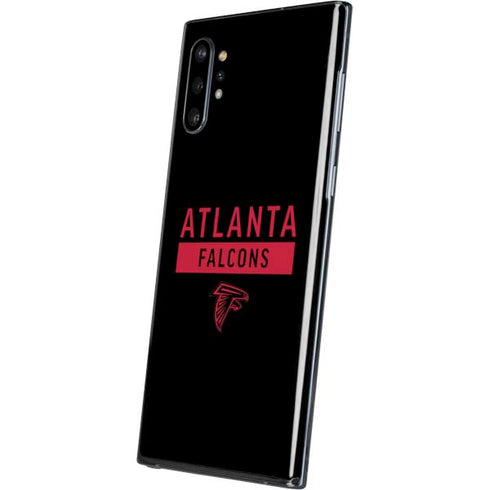 NFL Atlanta Falcons Black Performance Series Galaxy Note 10 Plus Skin