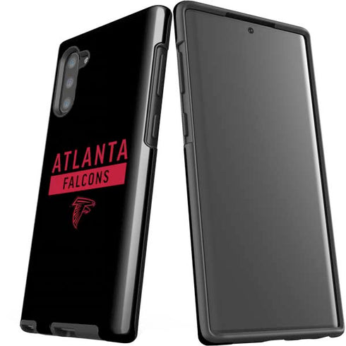 NFL Atlanta Falcons Black Performance Series Galaxy Note 10 Pro Case