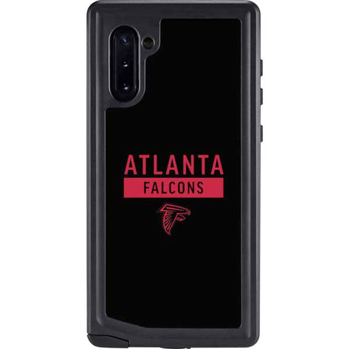 NFL Atlanta Falcons Black Performance Series Galaxy Cases