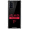 NFL Atlanta Falcons Black Performance Series Galaxy Note20 5G Clear Case