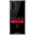 NFL Atlanta Falcons Black Performance Series Galaxy Note20 5G Clear Case