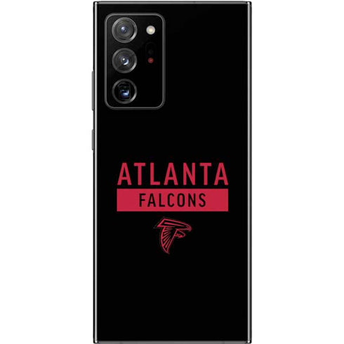 NFL Atlanta Falcons Black Performance Series Galaxy Note20 Ultra 5G Skin
