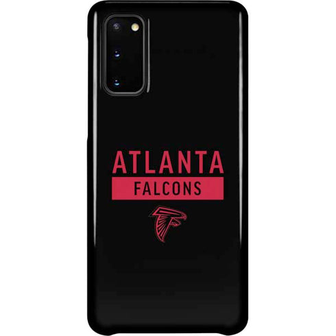 NFL Atlanta Falcons Black Performance Series Galaxy S20 Lite Case