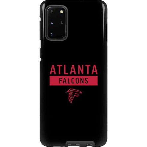 NFL Atlanta Falcons Black Performance Series Galaxy S20 Plus Pro Case