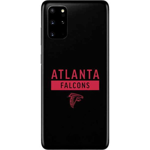 NFL Atlanta Falcons Black Performance Series Galaxy S20 Plus Skin