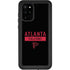 NFL Atlanta Falcons Black Performance Series Galaxy S20 Plus Waterproof Case