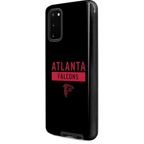 NFL Atlanta Falcons Black Performance Series Galaxy S20 Pro Case