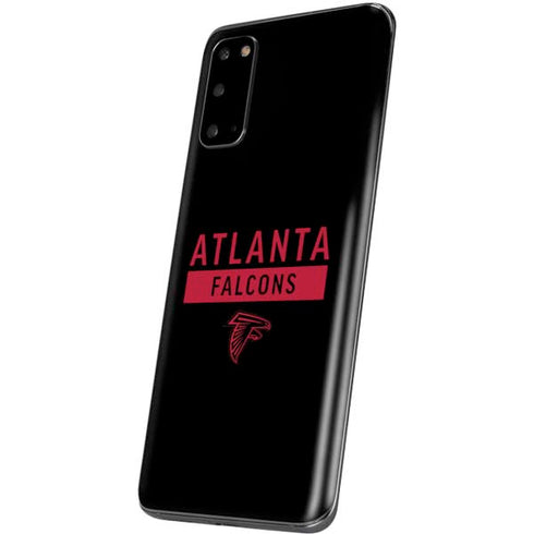NFL Atlanta Falcons Black Performance Series Galaxy S20 Skin