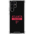 NFL Atlanta Falcons Black Performance Series Galaxy S23 Ultra Clear Case