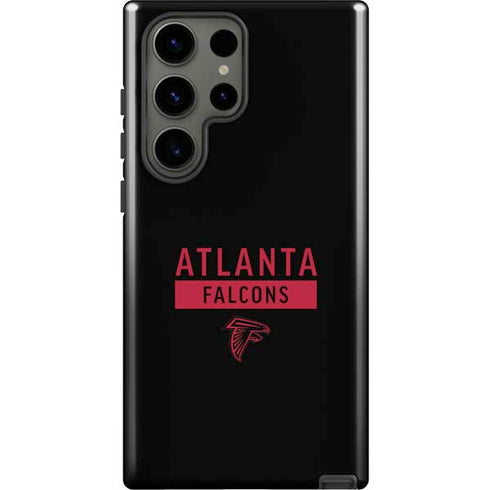 NFL Atlanta Falcons Black Performance Series Galaxy S23 Ultra Pro Case