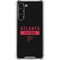 NFL Atlanta Falcons Black Performance Series Galaxy S24 FE Clear Case