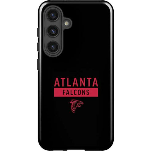 NFL Atlanta Falcons Black Performance Series Galaxy S25 Impact Case