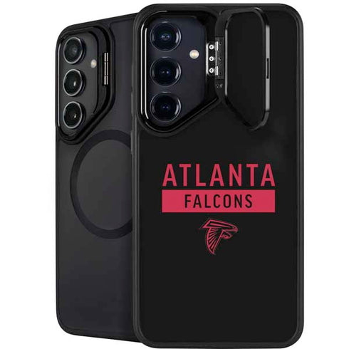 NFL Atlanta Falcons Black Performance Series Galaxy S25 Kickstand Case