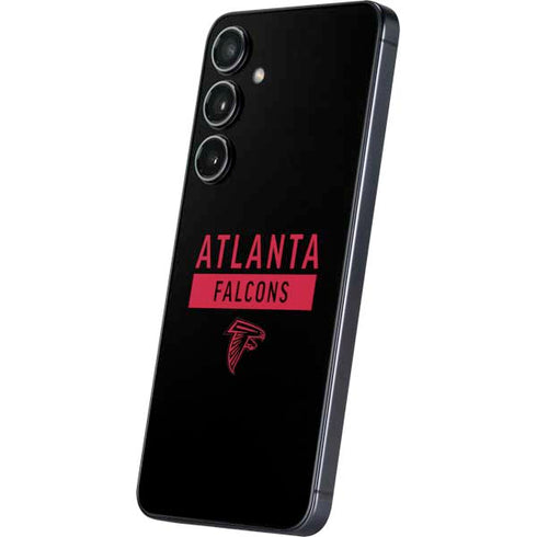 NFL Atlanta Falcons Black Performance Series Galaxy S24 Plus Skin