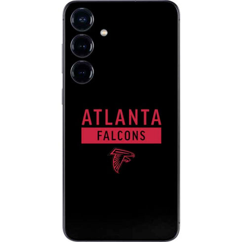 NFL Atlanta Falcons Black Performance Series Galaxy S24 Skin